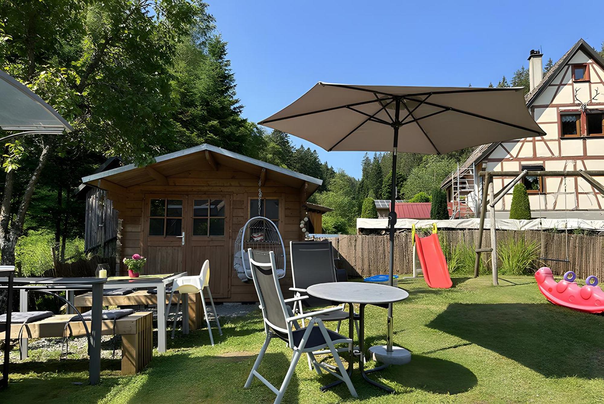 Ferienwohnung Schwarzwaldhaus Zwink Enzklösterle Exterior foto